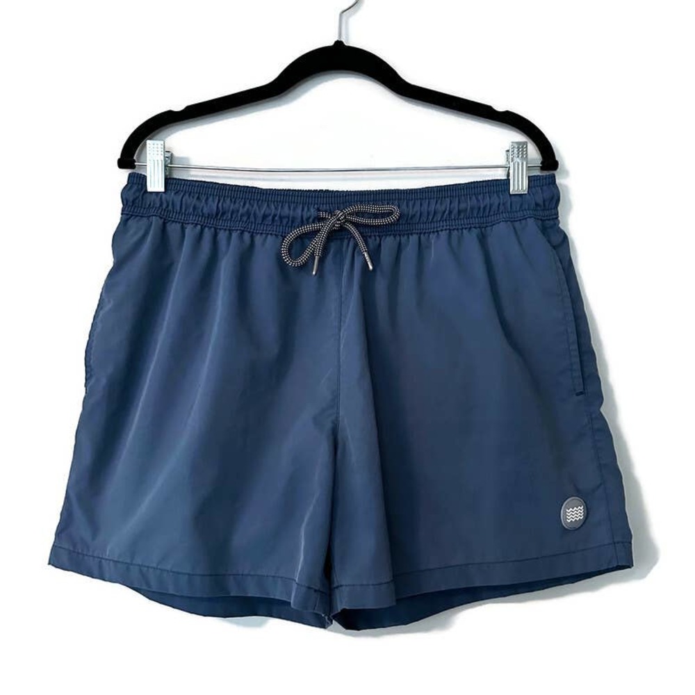 Topman Blue Swim Trunks